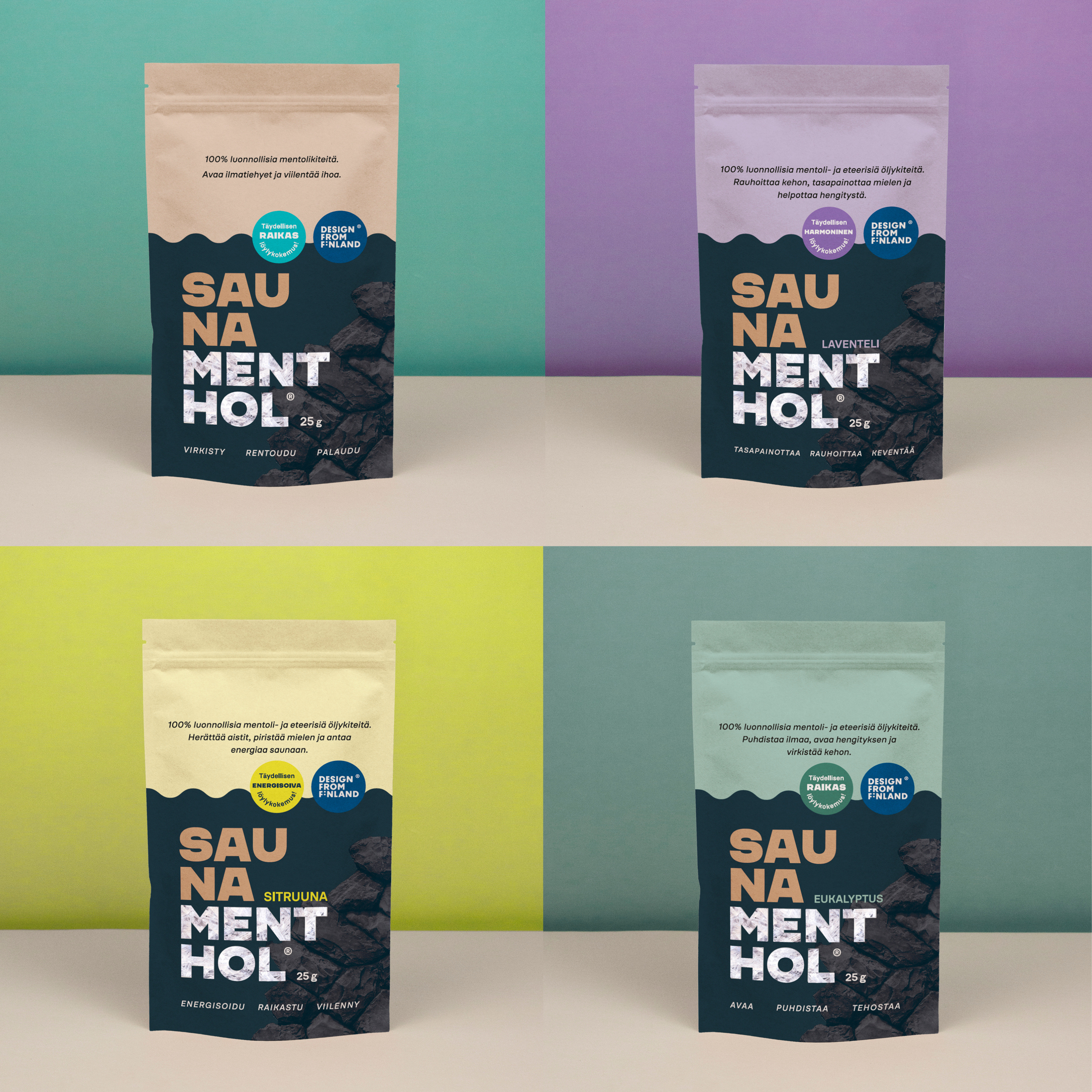 Saunatuoksujen uusi aikakausi on täällä – Sauna Menthol® esittelee maailman ensimmäiset aromatisoidut mentolikiteet