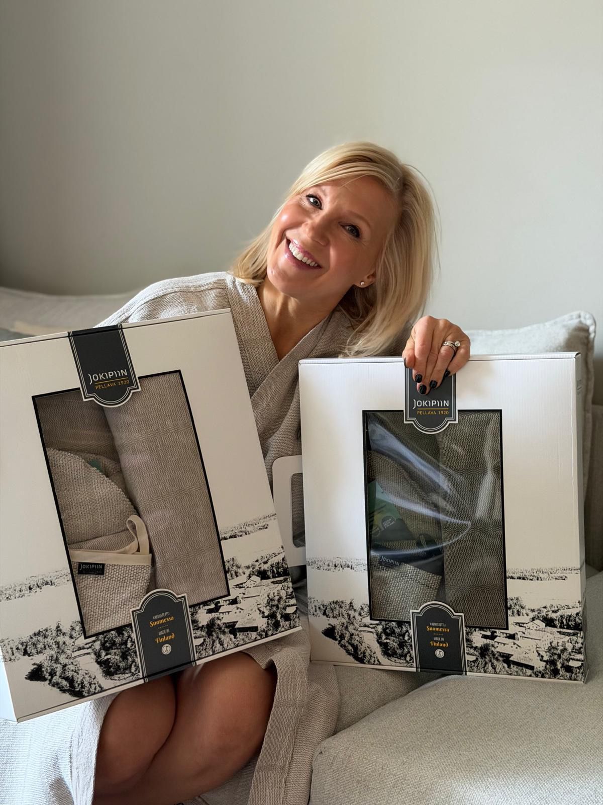 Sauna Menthol ja Jokipiin Pellava yhteistyöhön