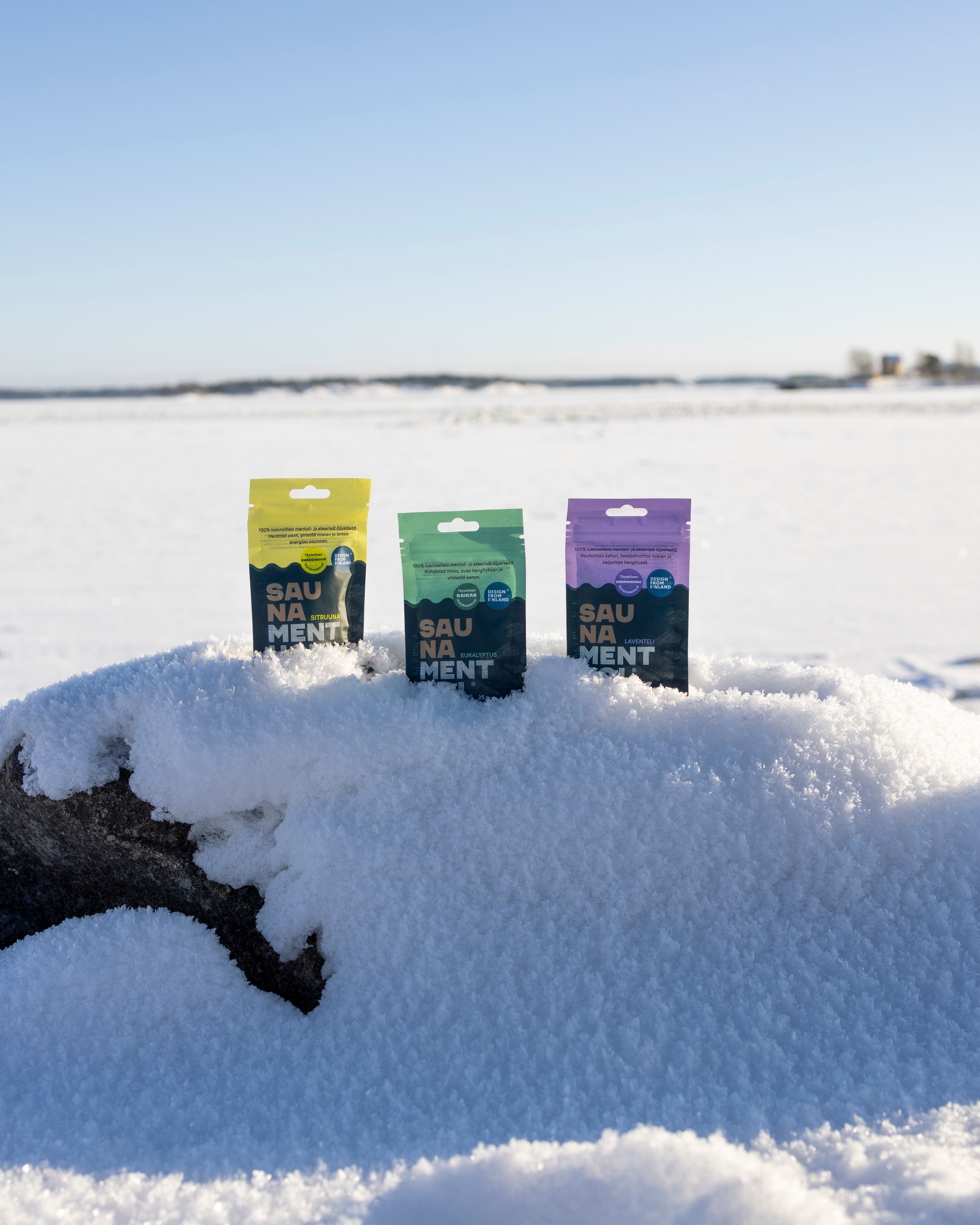 Kuinka riittoisaa Sauna Menthol saunajää on?